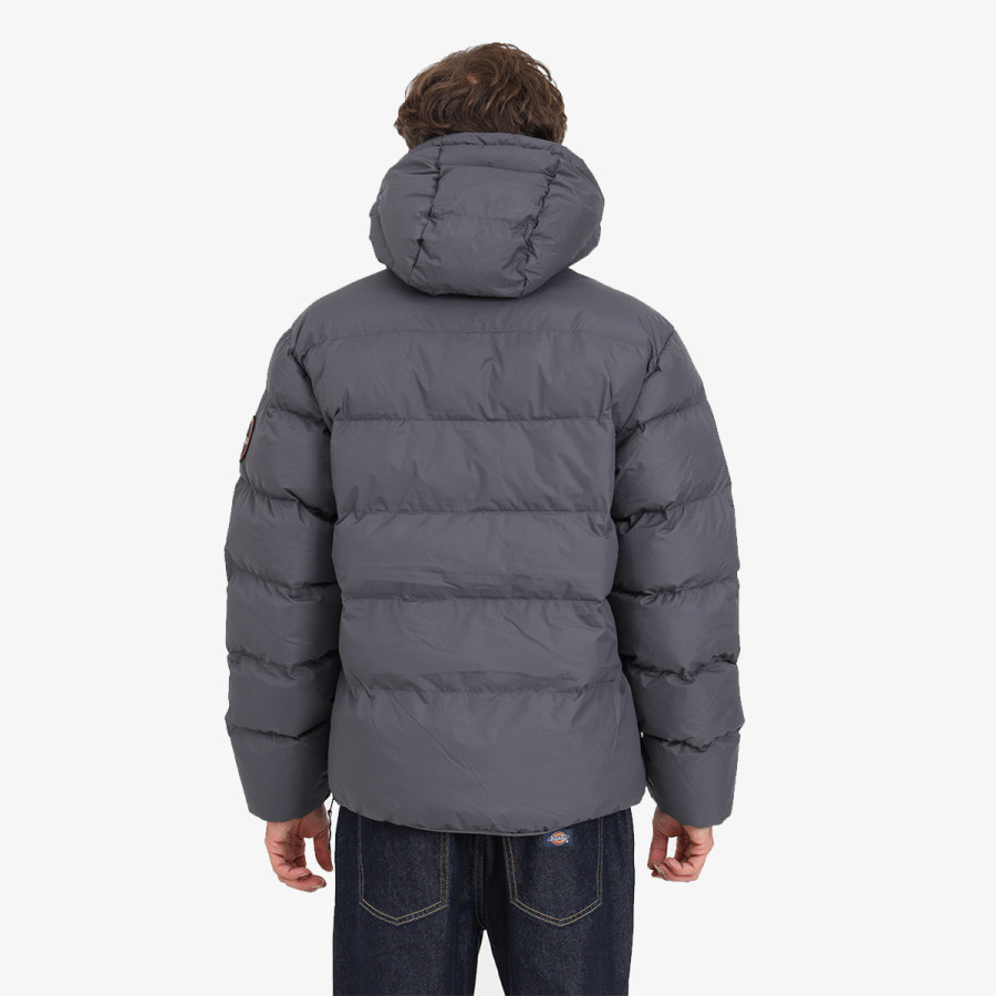 Napapijri Kabát RAINFOREST OP WI PUF DARK GREY SOLID 