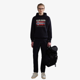 Napapijri Kapucnis pulóver B-KREIS H 041 BLACK 