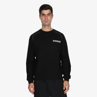 Napapijri Kapucnis pulóver B-ROLLIN C 041 BLACK 