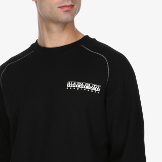Napapijri Kapucnis pulóver B-ROLLIN C 041 BLACK 