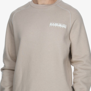 Napapijri Kapucnis pulóver B-ROLLIN C N1I BEIGE ROCKY 