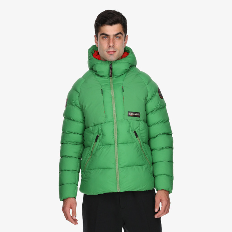 Napapijri Kabát A-MOESA PUF G1T GREEN KELLY 