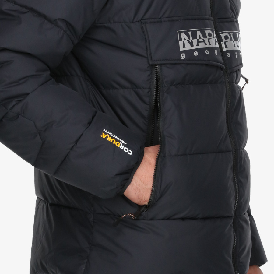 Napapijri Kabát RF PUFFER OPEN 041 BLACK 