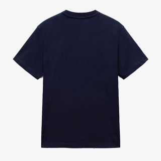 Napapijri Póló S-BOX LOGO SS 176 BLU MARINE 