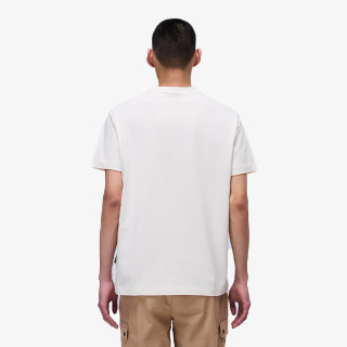 Napapijri Póló S-BOX LOGO SS N1A WHITE WHISPER 