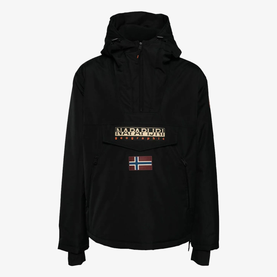 Napapijri Kabát RAINFORESTNEXTBLACKBEAUTY 