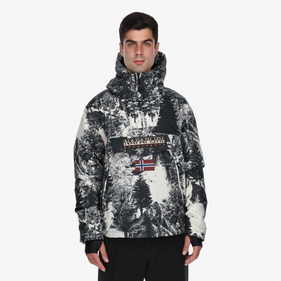 Napapijri Kabát RAINFOREST NEXT AOP F9O AOP DET TR F9O 