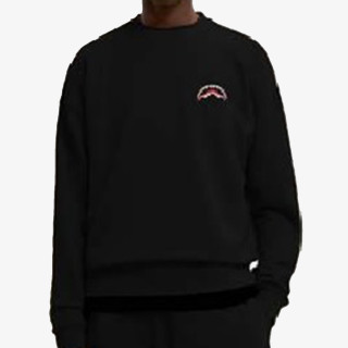 SPRAYGROUND Pulóver BLOCK PARTY CREWNECK BLK 