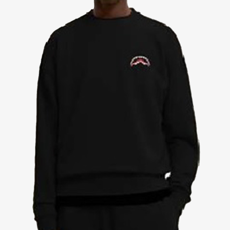 SPRAYGROUND Pulóver BLOCK PARTY CREWNECK BLK 