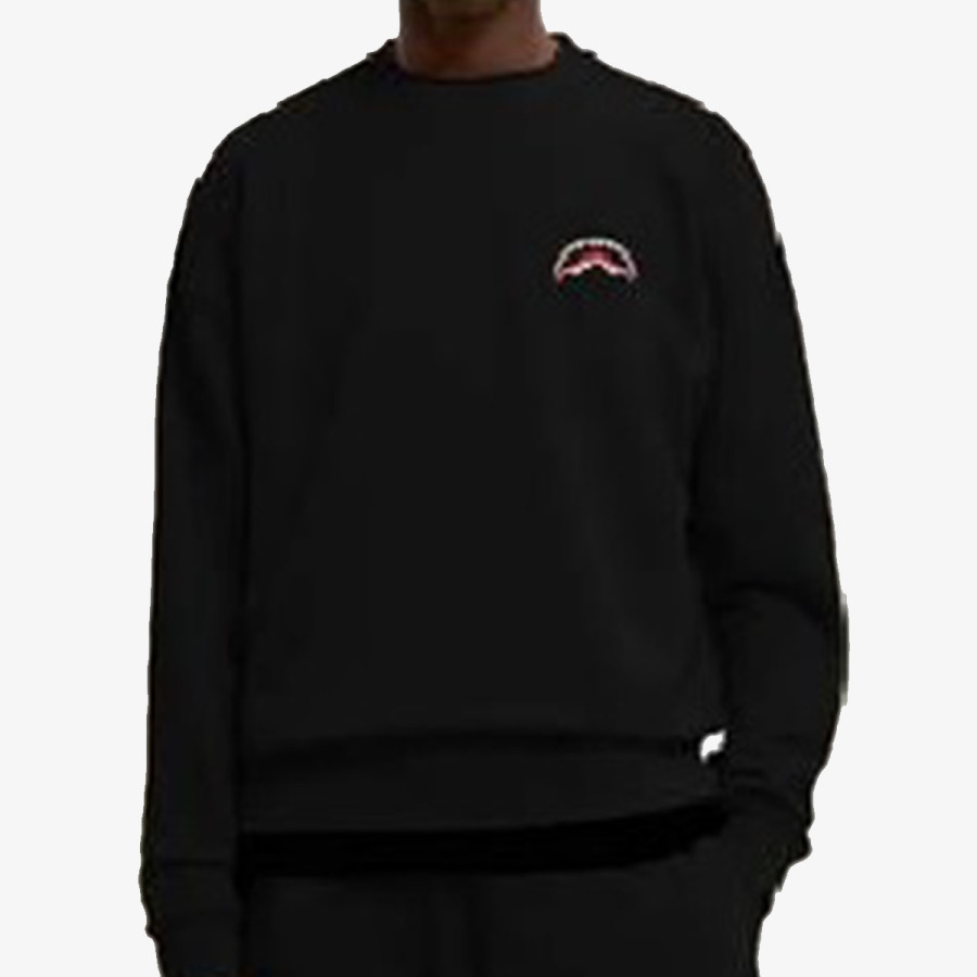 SPRAYGROUND Pulóver BLOCK PARTY CREWNECK BLK 