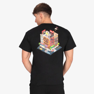 SPRAYGROUND Póló BLOCK PARTY REGULAR T-SHIRT BLK 