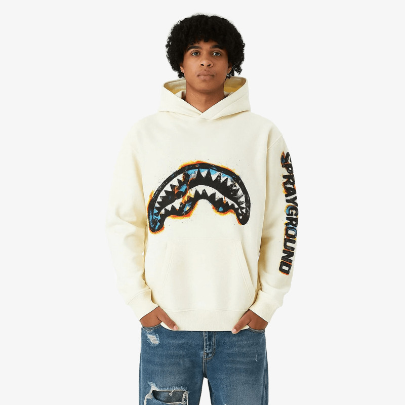 SPRAYGROUND Pulóver OXIDIZED SHARK HOODIE IVO