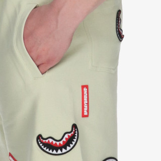 SPRAYGROUND Rövidnadrág SHARK PATCHES SHORTS SAGE 
