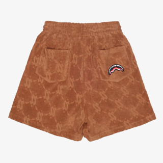 SPRAYGROUND Rövidnadrág ALL THE MONEY SHORTS BROWN 