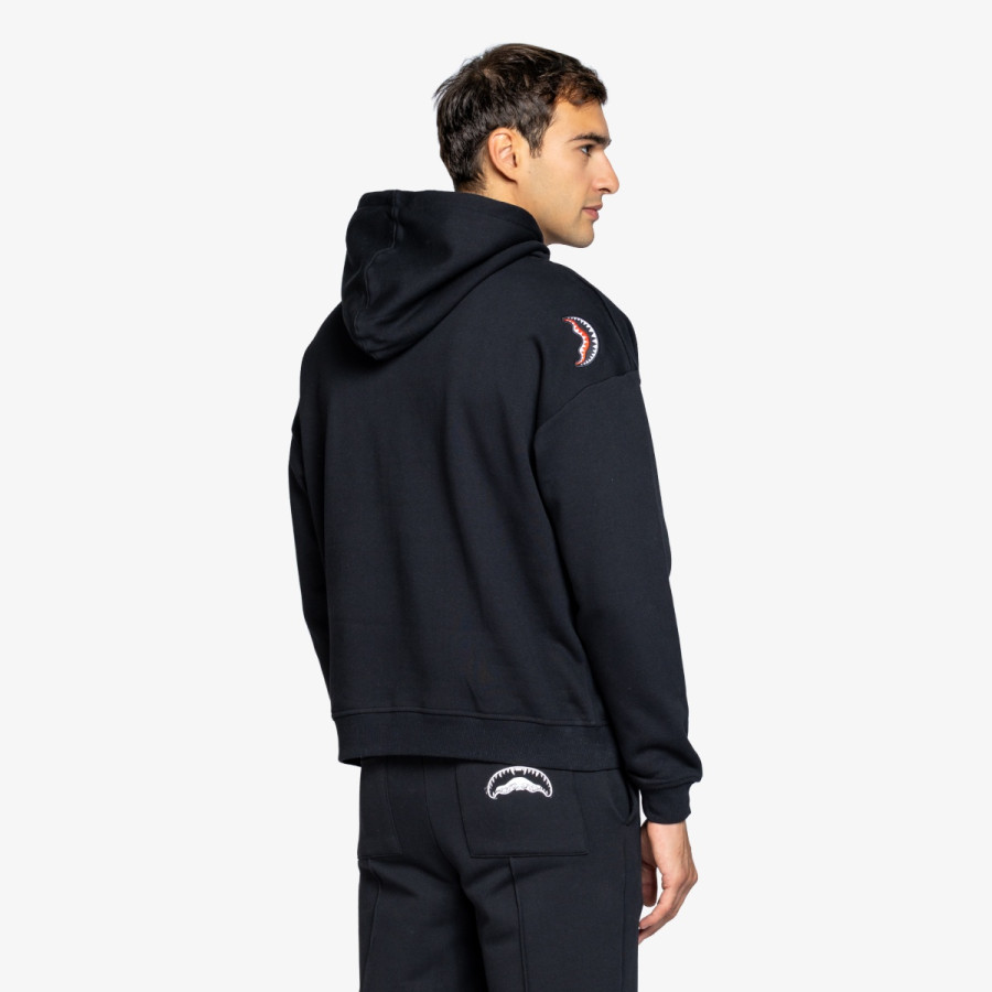 SPRAYGROUND Pulóver CITY SKYLINE COMFY HOODIE BLK 