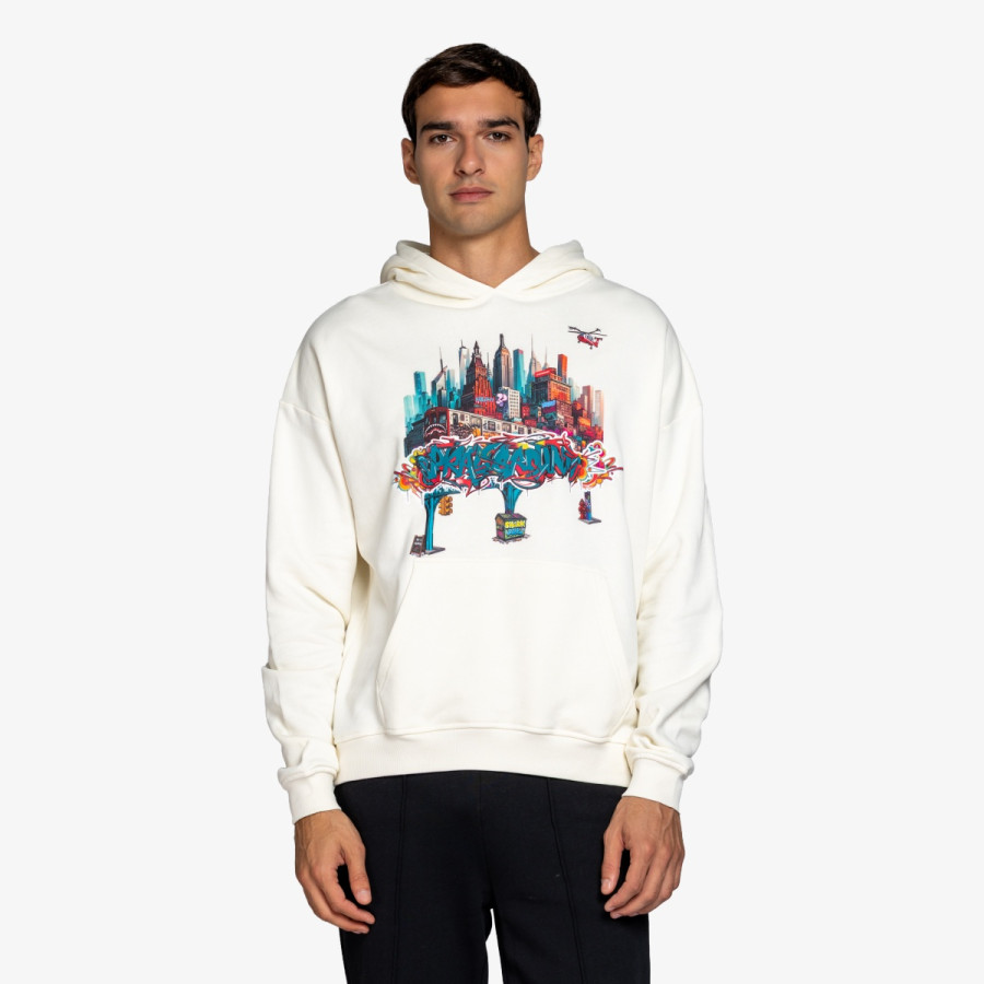 SPRAYGROUND Pulóver CITY SKYLINE COMFY HOODIE IVO 