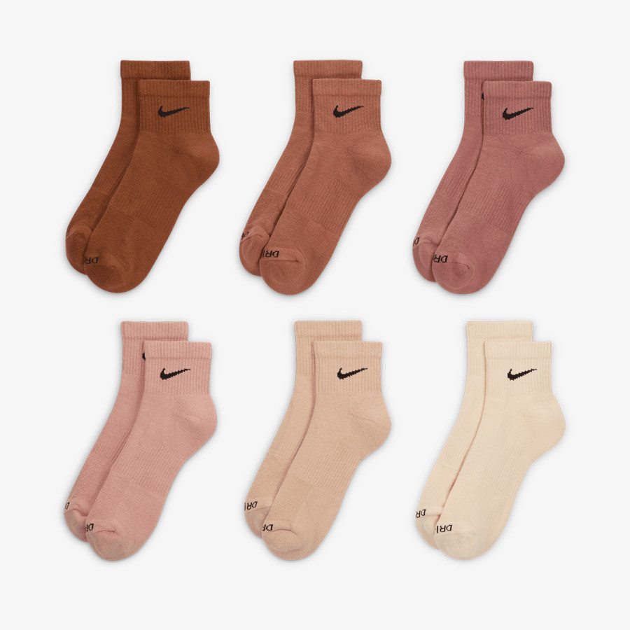Nike Zokni U NK EVERYDAY PLUS CUSH ANKLE 6PR - 132 