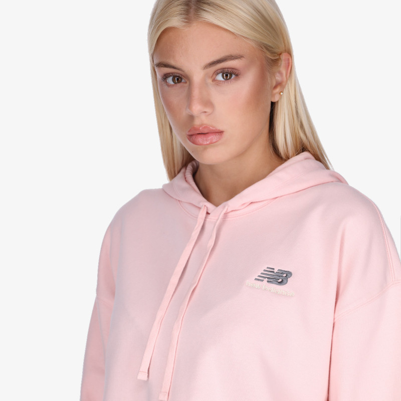 New Balance Pulóver NB Essentials uni-ssentials Crop Hoodie