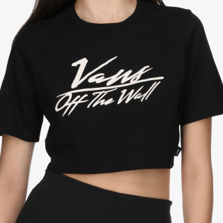 Vans Póló GO ANYWHERE CREW CROP I Black 