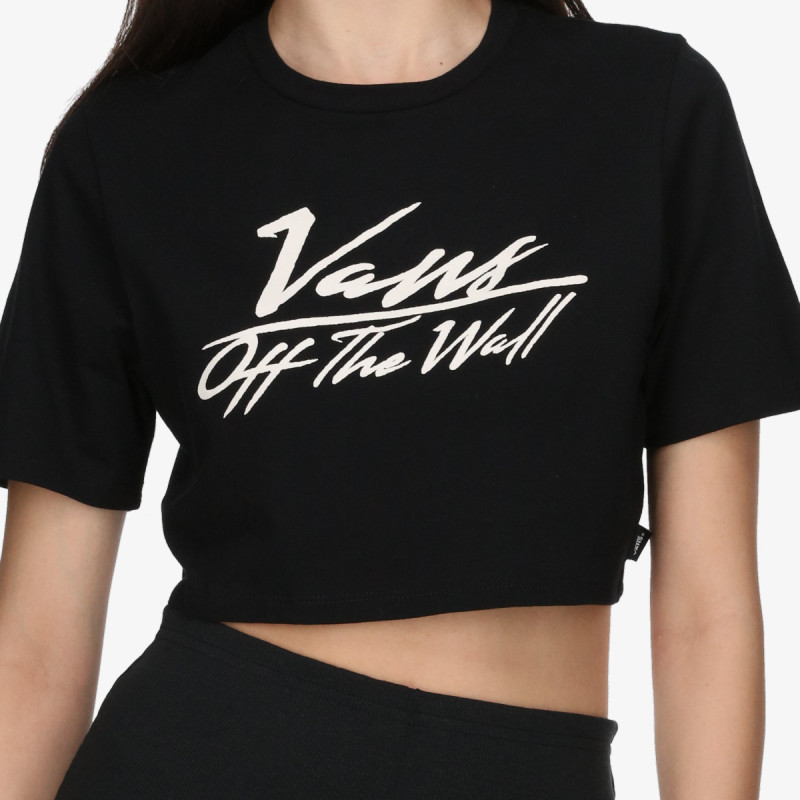 Vans Póló GO ANYWHERE CREW CROP I Black 