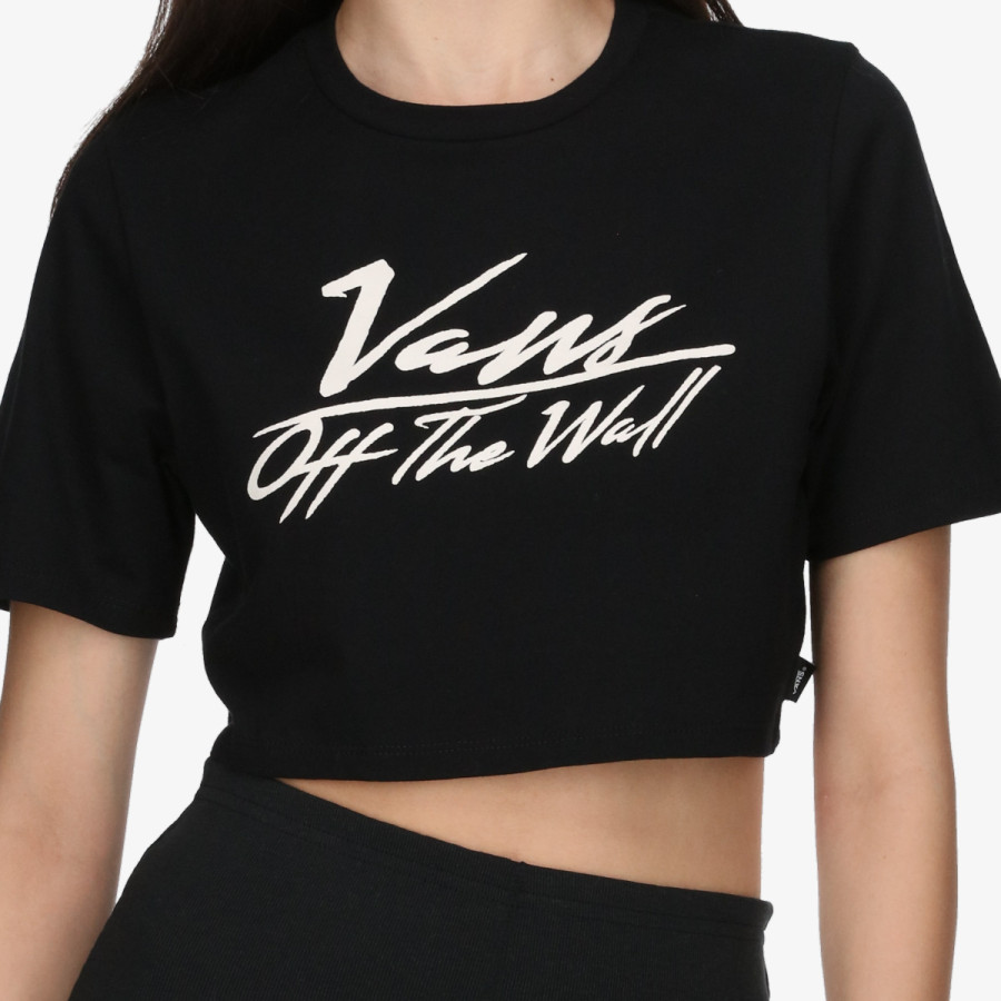 Vans Póló GO ANYWHERE CREW CROP I Black 