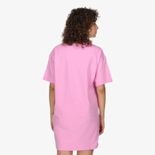 Vans Ruhák WM CENTER VEE TEE DRESS CYCLAMEN 
