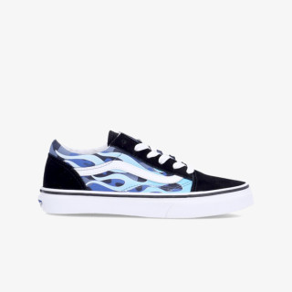Vans Sneaker JN OLD SKOOL CAMO FLAME BL 