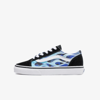 Vans Sneaker JN OLD SKOOL CAMO FLAME BL 