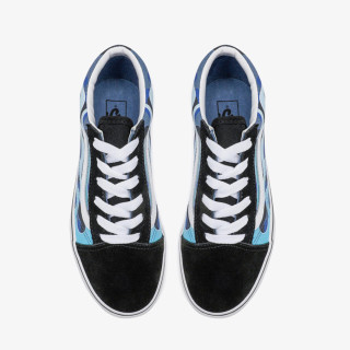 Vans Sneaker JN OLD SKOOL CAMO FLAME BL 