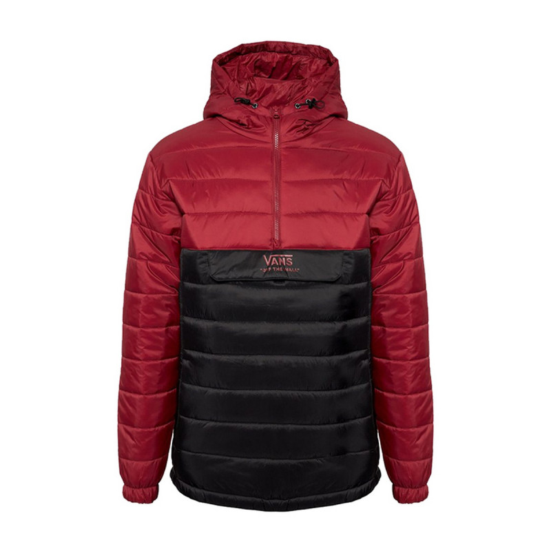 Vans Kabát MN CARLTON PUFFER II POMEGRANATE/BLA 