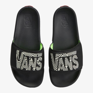 Vans Papucsok MN La Costa Slide-On TRIPPY GRAIN BLACK/ 