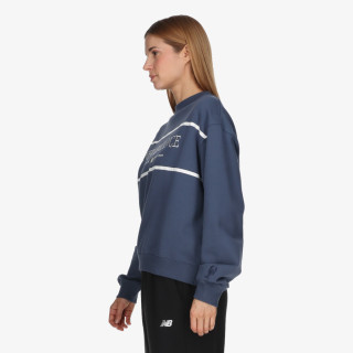 New Balance Kapucnis pulóver Athletics Nautical Lobster Crew 