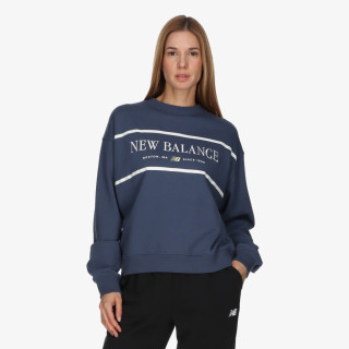 New Balance Kapucnis pulóver Athletics Nautical Lobster Crew 