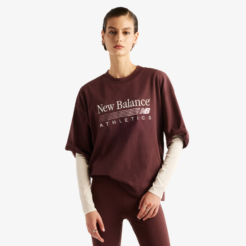 New Balance Póló Trackside Oversized T-Shirt 